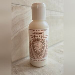 New, Unopened Kiehl's Grapefruit Hand & Body Lotion, 2.2 Fl Oz/65 ML.